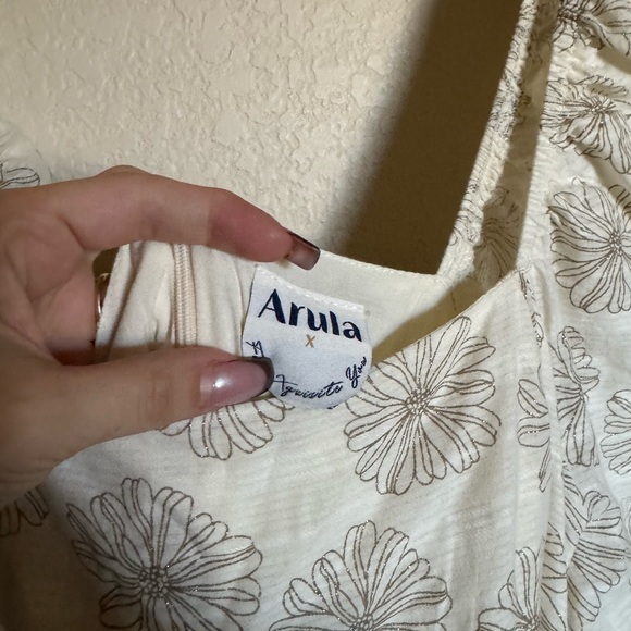 ARULA Floral Cottage Maxi Dress Sz XXL Whimsical Spring Plus Size - Picture 3 of 8